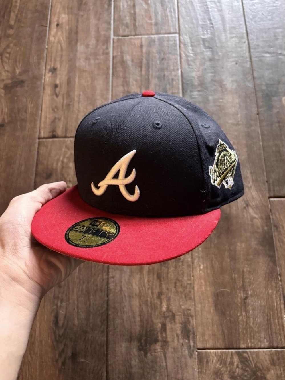 New Era Atlanta Braves World Series 59FIFTY fitted cap